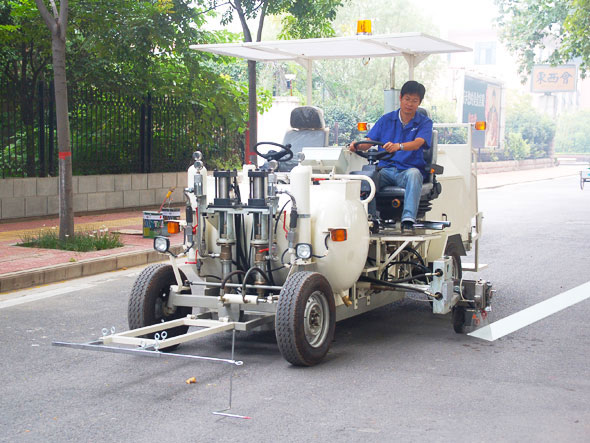 AC-BSAL-I/II Big Driving-type Cold Paint Airless Road Marking Machine