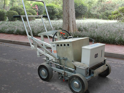 AC-HPTP Hand-push Thermoplastic Screeding Pedestrian Road Marking Machine