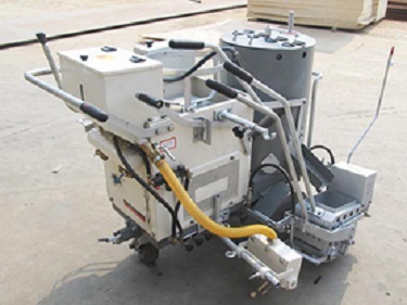 AC-SPTC Self-propelled Thermoplastic Convex Road Marking Machine