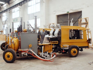 AC-BTS Driving-type Thermoplastic Pavement Striping Machine