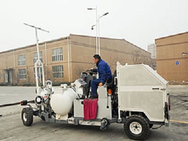 AC-MSAL-I/II Middle Driving-type Cold Paint Airless Road Marking Equipment