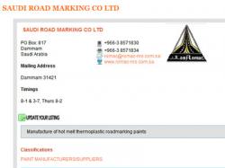 SAUDI-ROAD-MARKING-CO-LTD SAUDI-ROAD-MARKING-CO-LTD