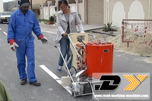 ACE Road Marking Machine Training in Bahrain